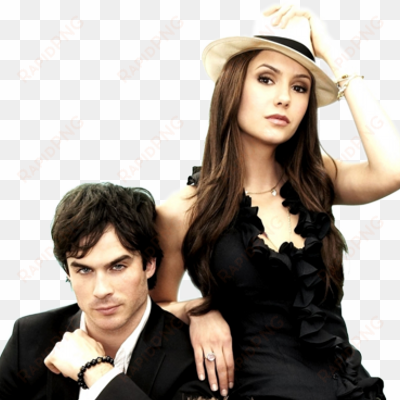 elena gilbert - nina dobrev ve ian somerhalder