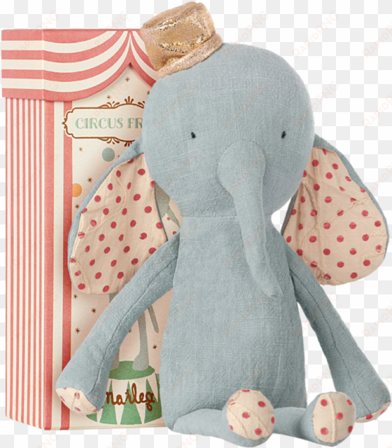 Elephant Circus Friend - Maileg Circus Elephant transparent png image