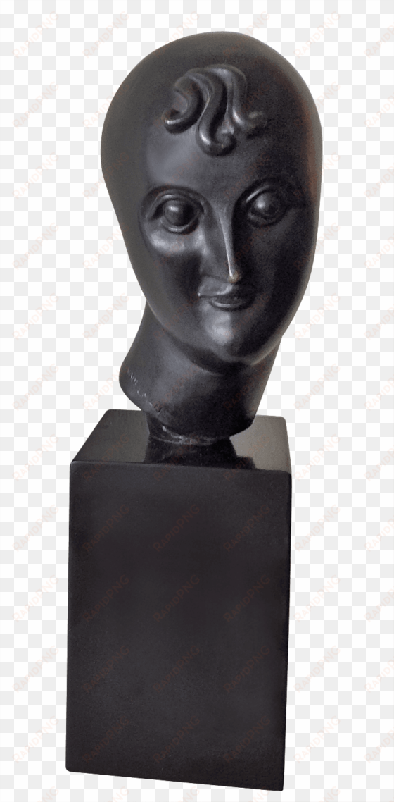 elie nadelman head of a woman, possibly 1916 - bust