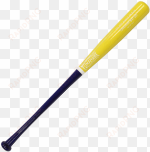 elite tm243 - blue and yellow baseball bat