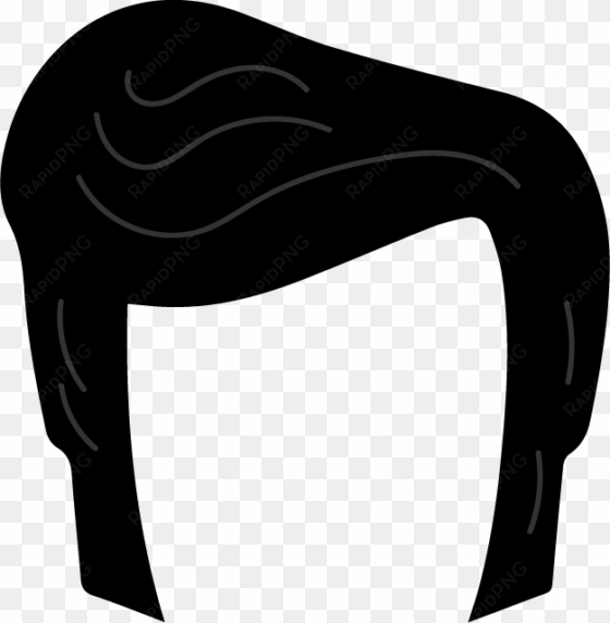 elvis drawing hairstyle - elvis hair clip art