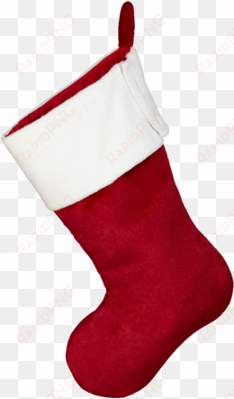 embroider buddy®traditional red christmas stocking - christmas stocking