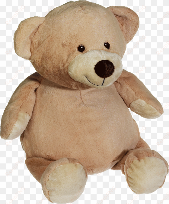 embroidery buddy stuffed animal - mister buddy bear