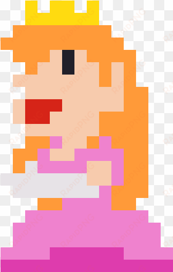 emo hamster - princess peach 8 bit