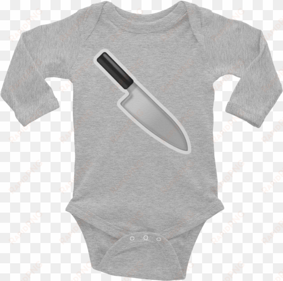 emoji baby long sleeve one piece - infant bodysuit