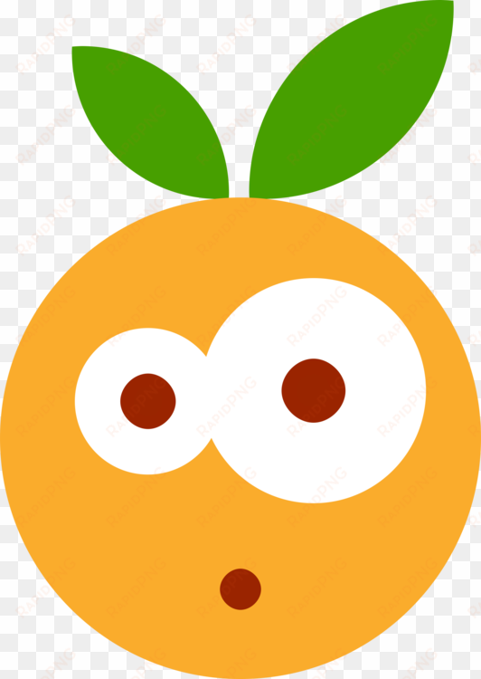 emoji fruit emoticon birthday smiley - orange fruit emoji