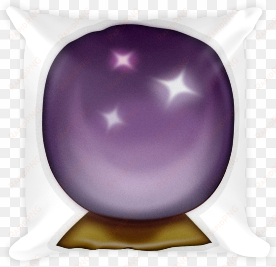 emoji pillow - crystal ball - emoji