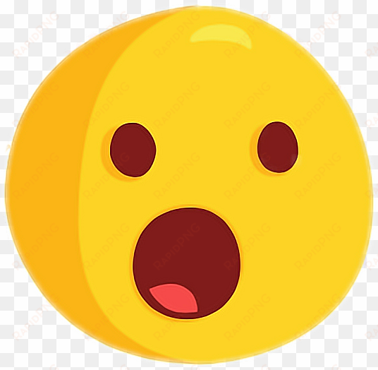emoji 😮 shocked cute woah freetoedit - woah emoji
