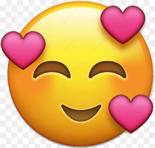 emoji whatsapp emoticon transparente transparent png - love emoji pink