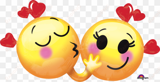 emoticons in love balloon 36" p35 - emoji birthday love