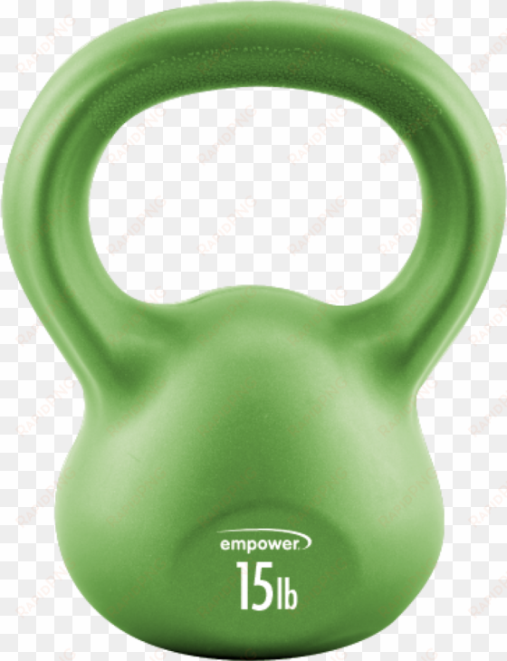 empower 10-lb. comfort grip kettlebell with total body