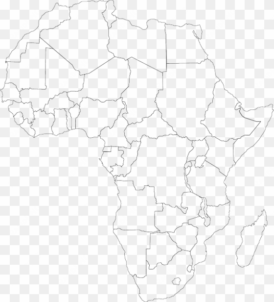 empty black, africa, outline, map, silhouette, white, - map of africa black and white