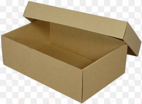 empty brown shoebox - cajas png