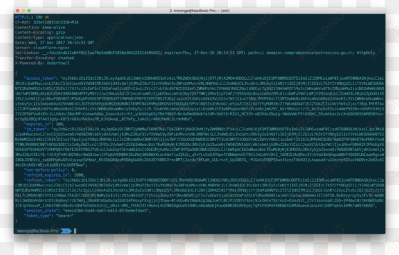 en la respuesta obtenida nos interesa principalmente - command-line interface