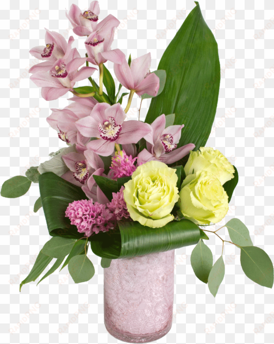 enchanted evening bouquet - flower pot bouquets png