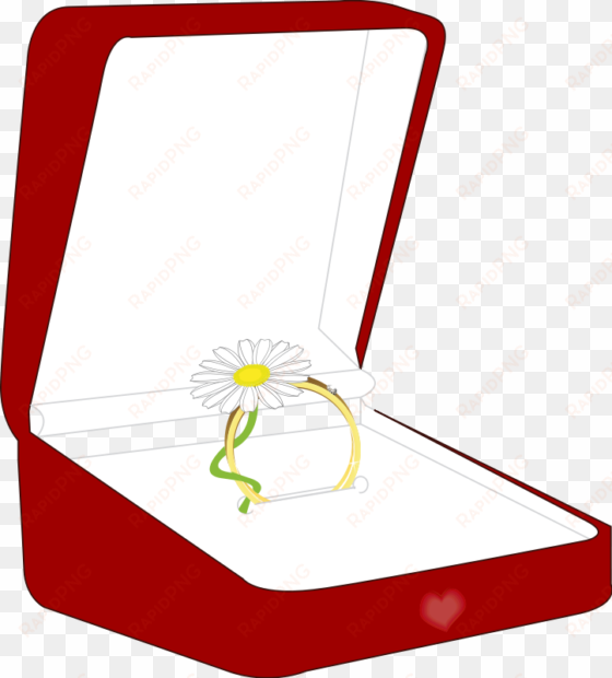 Engagement Ring Clipart - Engagement Rings Box Clipart Png transparent png image