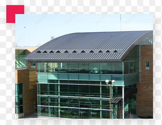 englert offers two curved metal roof systems designed - curved roof material