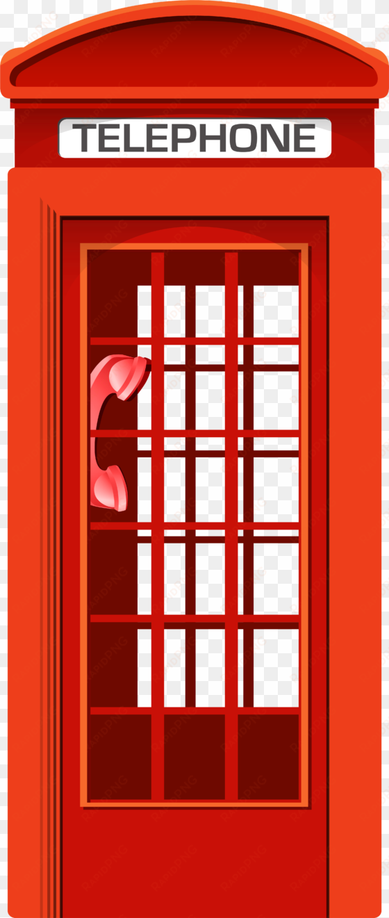 English Telephone Booth Png Clipart - Telephone Booth transparent png image