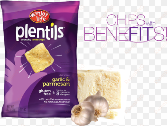 enjoy life plentils garlic & parmesan