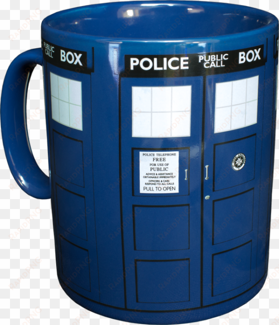 enlarge - doctor who - tardis mega mug-holds 900 ml-iko0417