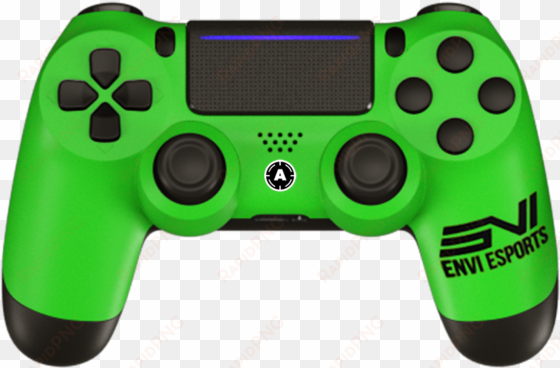 envi esports ps4 - chrome green ps4 controller