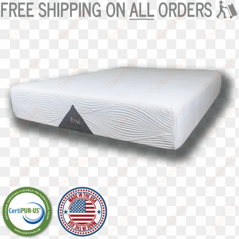 envi mattress - classic brands 2 inch memory foam mattress pad bed