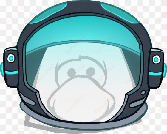 epf space helmet icon - bun hair club penguin