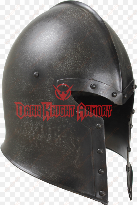 epic dark barbuta helmet - helmet