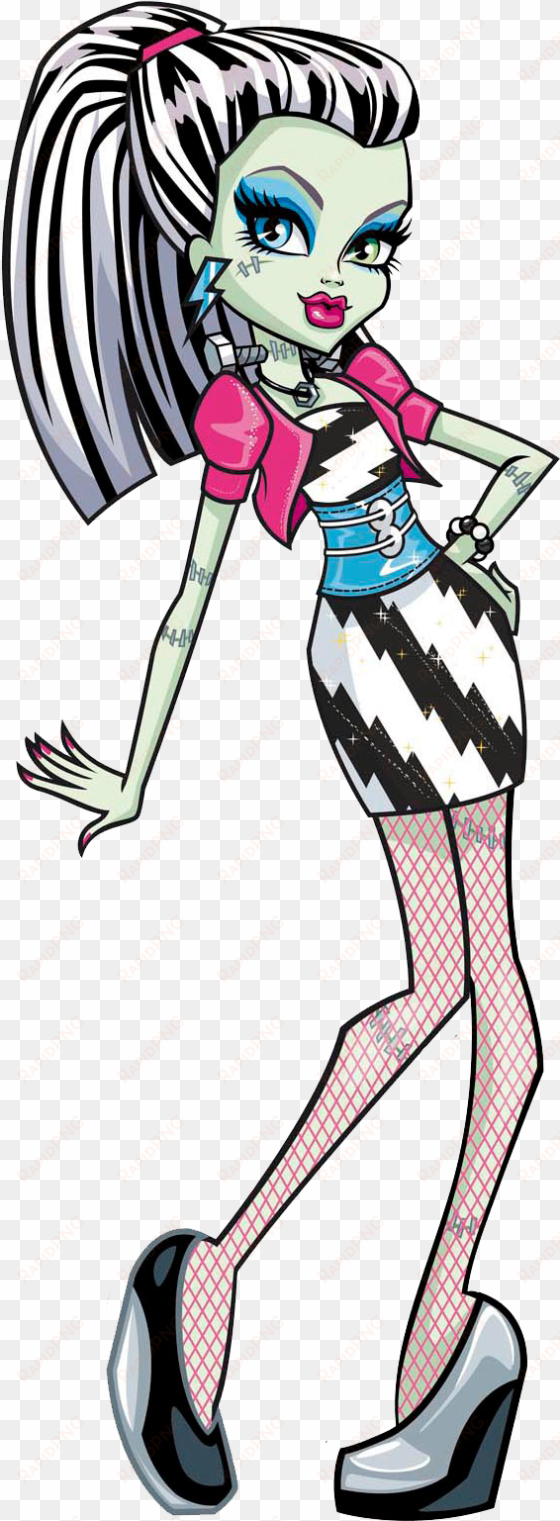 eps vector of file - monster high dawn of the dance frankie
