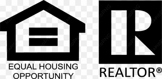 equal housing & realtor logo black - equal realtor logo png