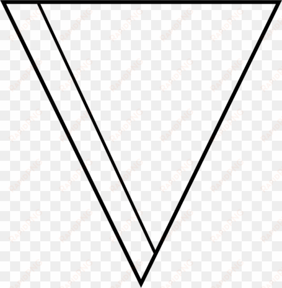 equilateral triangle shape geometry mathematics - white triangle shape png