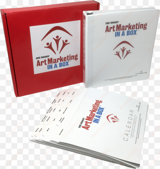 eric rhoads' art marketing in a box - paper