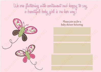 error message - baby shower