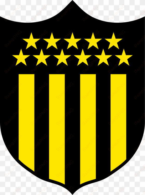 escudo club atletico penarol - peñarol logo png