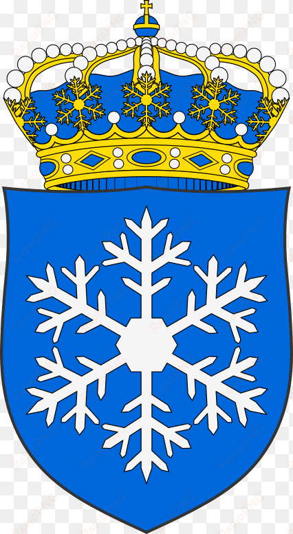 Escudo De La Reina De Las Nieves - Emblem transparent png image