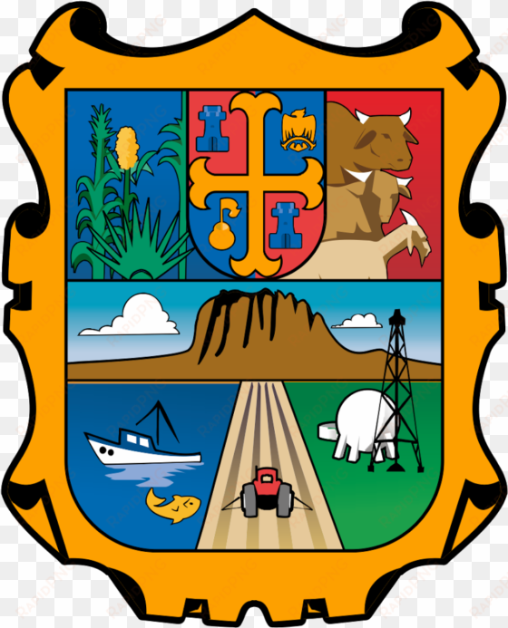 escudo de tamaulipas logo vector - tamaulipas flag