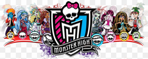 ¡espero que te gusten - monster high skull skullette logo edible