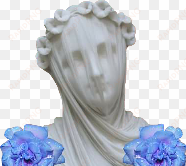 estatua aesthetic vaporwave velo flores - chatsworth house