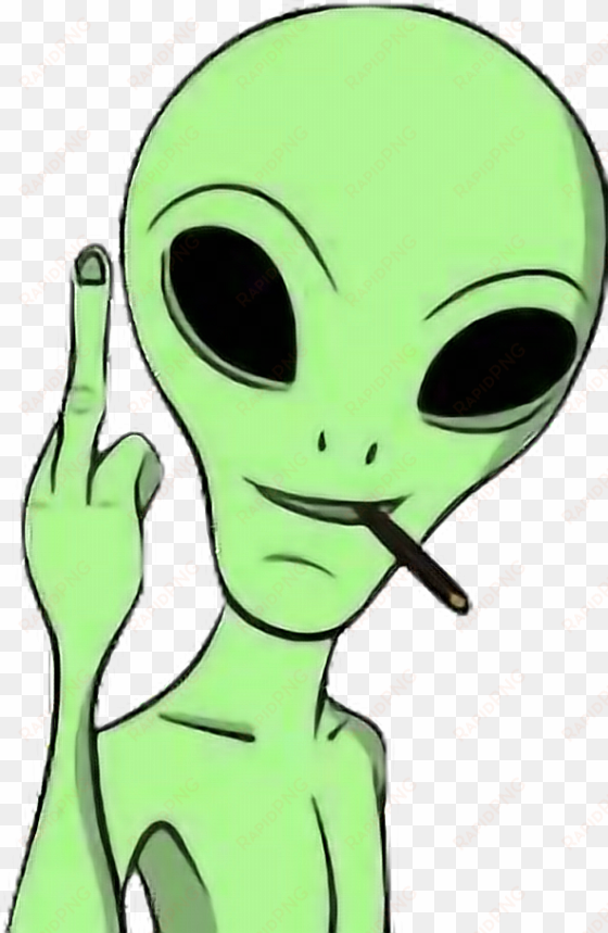 et alien fuckyou tumblr - alien green fuck you