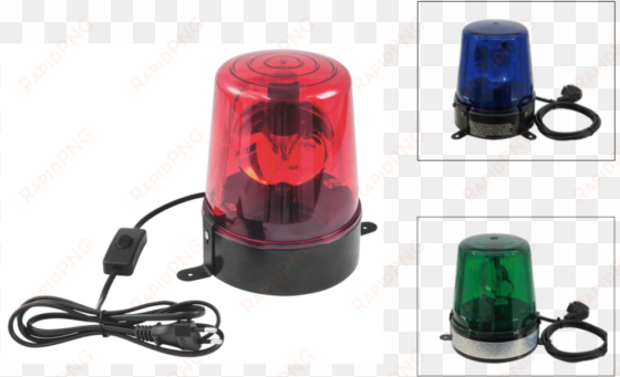 eurolite police light de-1 red - party effects 50603025