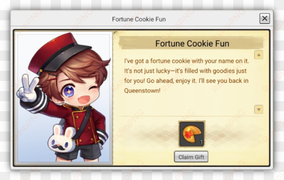 event fortune cookie fun - illustration