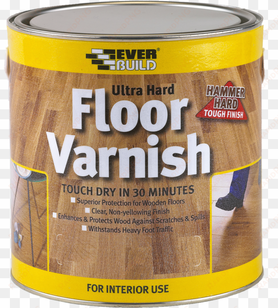 everbuild - everbuild floorvgl07 floor varnish ultra hard clear