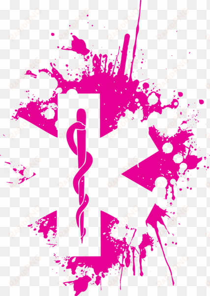 every emt has those days when she's covered in - star of life design