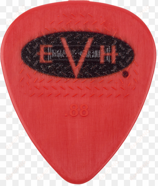 evh® signature picks, red/black, - eddie van halen