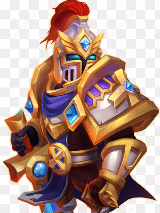 evolved paladin - castle clash hero paladin