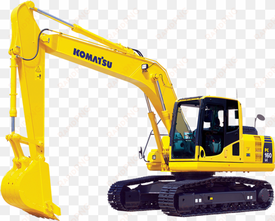 excavator png - komatsu hydraulic excavator