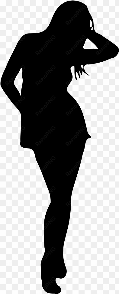 exotic clipart woman silhouette - woman silhouette