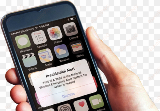 expect an alert from the president of the united states - presidential alert system