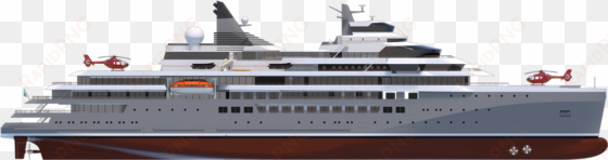 expedition cruise vessel - damen expedition cruise vessel general arrangement