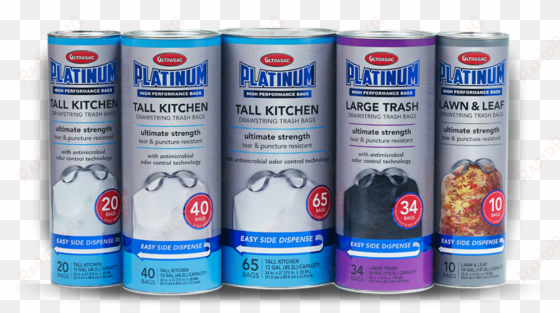 explore platinum → - ultrasac platinum ulp 013009040 kitchen drawstring